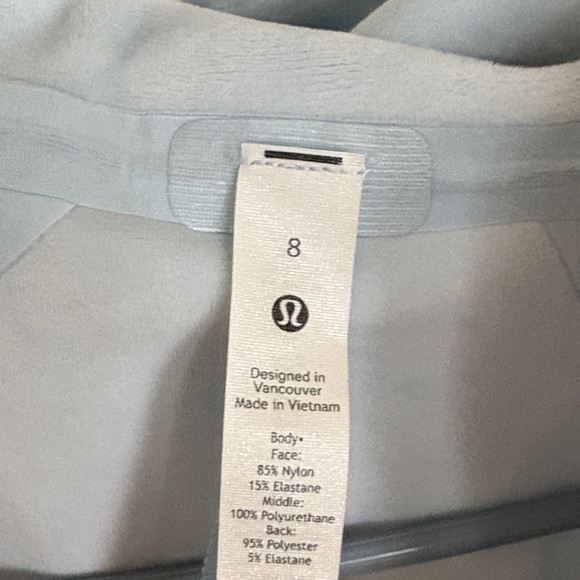Lululemon Athletica Sky Blue Jacket - Picture 2 of 3